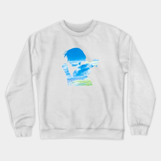 Weathering with you hina Crewneck Sweatshirt by ballooonfish